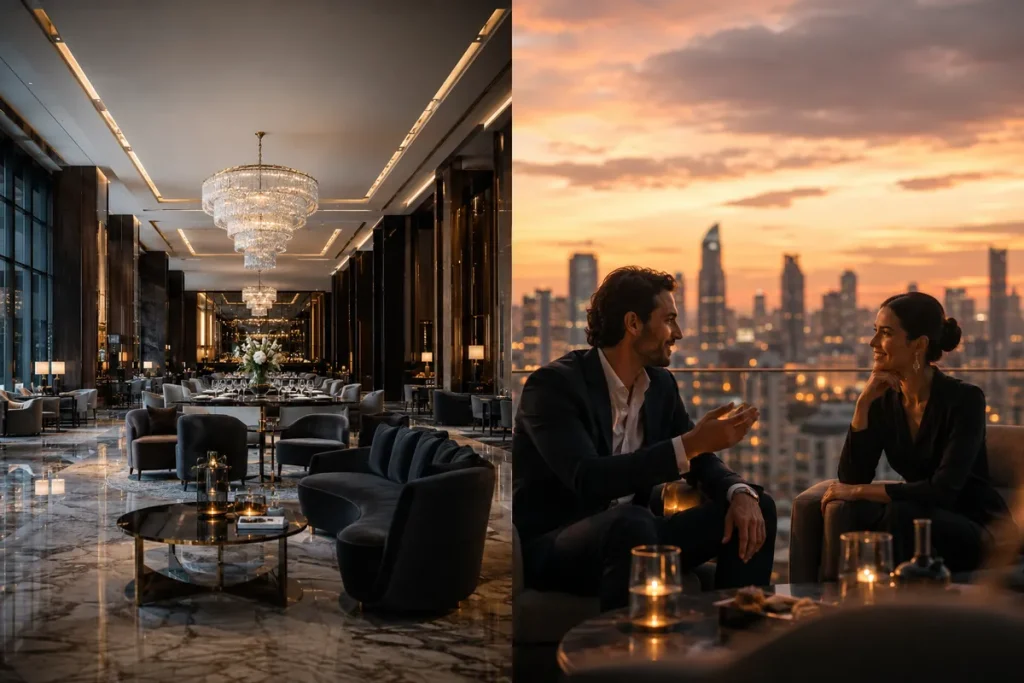 Luxury versus meaningful human connection